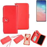 Rote Samsung Galaxy S10 Lite Hüllen Art: Bumper Cases aus Kunstleder 