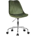 Grüne Moderne Bürostühle & Arbeitsstühle matt aus Polyester 