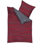 Reduzierte Rote KAEPPEL Bettwäsche & Bettbezüge aus Mako Satin 200x200 cm 2 Teile 