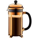 Reduzierte Kupferfarbene Bodum Chambord Kaffeebereiter 1 l aus Edelstahl 