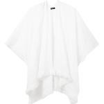 Weiße Desigual Winterkleider mit Fransen aus Baumwolle für Damen 