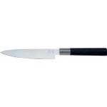 Schwarze Kai Messer Spickmesser & Allzweckmesser aus Polypropylen rostfrei 