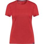 KAIKKIALLA Janna T-Shirt schnell trocknendes Damen Lauf-Shirt mit Geruchshandlung Rot, Größe:XS