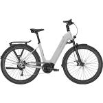 Hellgraue Kalkhoff Endeavour E-Bikes & Elektrofahrräder für Damen 