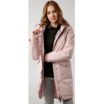 Reduzierte Rosa Kangaroos Langjacken aus Fleece für Damen Größe XL 
