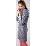 Reduzierte Blaue Kangaroos V-Ausschnitt Longstrickjacken aus Baumwollmischung für Damen Größe XL 