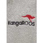 Graue Kangaroos Nachhaltige Bademäntel mit Kapuze aus Baumwolle trocknergeeignet Größe 3 XL Große Größen 1 Teil 