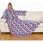 Print Allergiker Decken mit Ärmeln aus Polyester 140x210 cm 