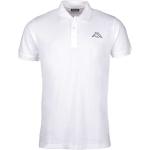 Weiße Kurzärmelige Kappa Herrenpoloshirts & Herrenpolohemden Größe 5 XL Große Größen 