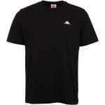 Schwarze Kappa T-Shirts für Herren Größe XL 