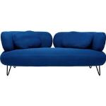 Kare-Design 2-Sitzer-Sofa , Blau , Textil , Füllung: Polyurethan (Pur) , 182x72x94 cm , Wohnzimmer, Sofas & Couches, Sofas, Textilsofas