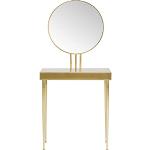 Goldene Art Deco KARE DESIGN Spiegel matt 