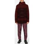Reduzierte Rote C.P. COMPANY Herrendufflecoats aus Wolle Größe XL 
