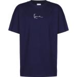 Marineblaue Karl Kani T-Shirts aus Baumwolle für Herren Größe M 