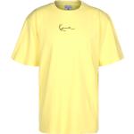 Gelbe Karl Kani Oversize Shirts aus Jersey für Herren Größe S 