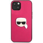 Pinke Karl Lagerfeld iPhone 13 Mini Hüllen 