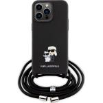 Schwarze Karl Lagerfeld iPhone Hüllen Art: Hard Case Auto 