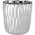 Silberne Moderne Kartell Vasen & Blumenvasen aus Kunststoff 
