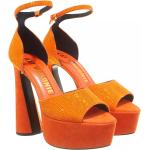 Orange Kat Maconie High-Heel Pumps Orangen aus Leder für Damen Größe 38 