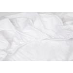 Weiße Spannbettlaken & Spannbetttücher aus Flanell 140x200 cm 