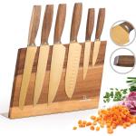 Klarstein Messersets aus Holz rostfrei 7 Teile 