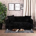Schwarze Moderne Sofaüberwürfe & Sofahussen aus Polyester maschinenwaschbar 