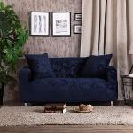 Marineblaue Moderne Sofaüberwürfe & Sofahussen aus Polyester maschinenwaschbar 