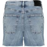 Reduzierte Blaue DKNY | Donna Karan Stretch-Shorts aus Elastan für Damen Größe XXL Weite 29, Länge 28 