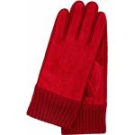 Rote Klassische Kessler Damenhandschuhe Größe 7.5 