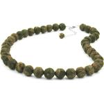 Olivgrüne Klassische Perlenketten 