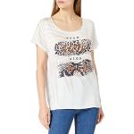 Sandfarbene Key Largo T-Shirts aus Polyester für Damen Größe M 