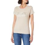 Sandfarbene Key Largo T-Shirts für Damen Größe XL 