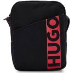 Schwarze Print HUGO BOSS HUGO Messenger Bags aus Canvas für Kinder 