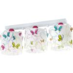 Hellbeige Dalber Kinderzimmerlampen Schmetterling aus Kunststoff 