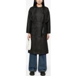 Reduzierte Schwarze Wasserdichte Stutterheim Raincoats Lange Trenchcoats aus PVC für Damen Größe XS 