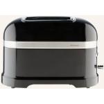Schwarze KitchenAid Toaster aus Aluminiumguss 