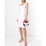 Weiße Klassische Dolce & Gabbana Knielange Abendkleider & festliche Kleider aus Elastan für Damen Größe XL 