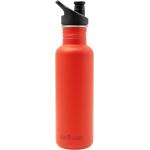 Rote Klean Kanteen Classic Thermosflaschen & Isolierflaschen aus Silikon 