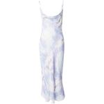Cremefarbene Ärmellose Guess Maxi Wasserfall-Ausschnitt Maxikleider & lange Kleider aus Viskose für Damen Größe S 