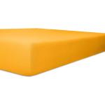Gelbe Kneer Spannbettlaken & Spannbetttücher aus Jersey 200x200 cm 1 Teil 