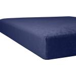 Blaue Kneer Spannbettlaken & Spannbetttücher aus Frottee 100x190 cm 1 Teil 