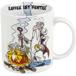 Reduzierte Bunte Könitz Asterix & Obelix Kaffeebecher 300 ml aus Porzellan spülmaschinenfest 