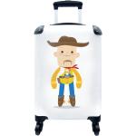 Bunte Toy Story Woody 4-Rollen-Trolleys mit Diebstahlschutz für Kinder 