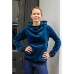 Blaue Nachhaltige Kapuzenpullover Deutschland aus Nicki Größe S 