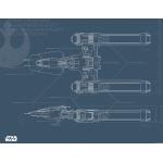 Komar Star Wars Y-Wing Poster 