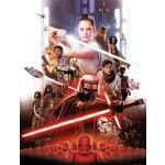 Bunte Komar Star Wars Rey Filmposter 