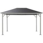 Graue Konifera Pavillondächer aus Stahl 3x4 