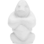 Kosta Boda - My Wide Life Skulptur Gabba Gabba Hey 12 cm, Cloudy White - Weiß Weiß