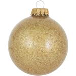 Goldene Krebs Glas Lauscha Weihnachtskugeln & Christbaumkugeln aus Glas 6 Teile 