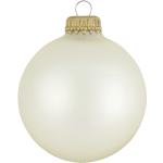 Weiße Weihnachtskugeln & Christbaumkugeln aus Glas günstig online kaufen | Weihnachtskugeln